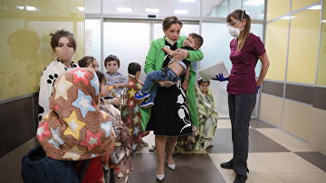 Омбудсмен Кузнецова помогла вернуть из приютов Дамаска в Россию 26 детей. Фотолента