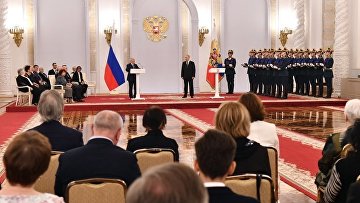 Президент России наградил лауреатов госпремий 2021 года