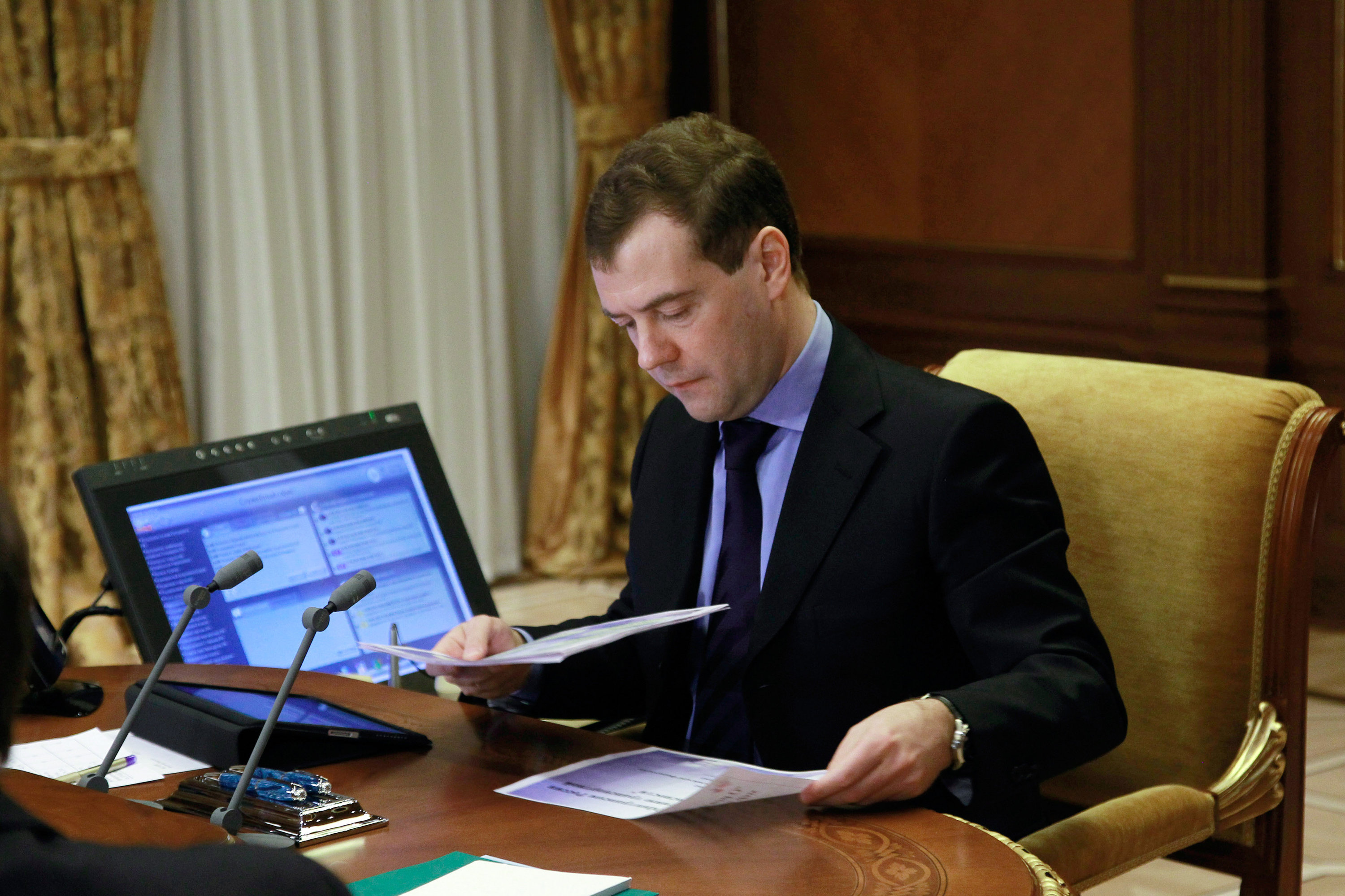 Дмитрий Анатольевич Медведев 2011