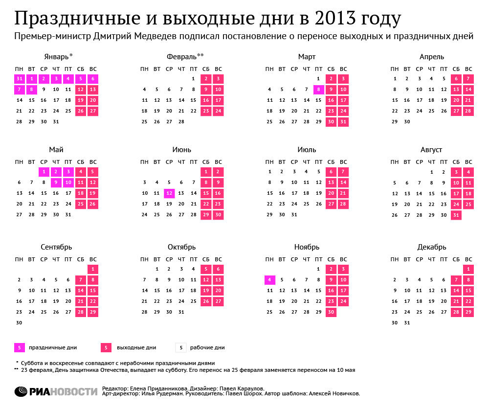 Календарь майских праздников | Российское агентство правовой и судебной  информации - РАПСИ