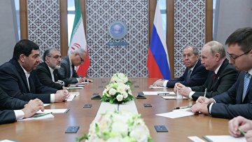 Путин: РФ поддерживает заявку Ирана на получение статуса наблюдателя в ЕАЭС